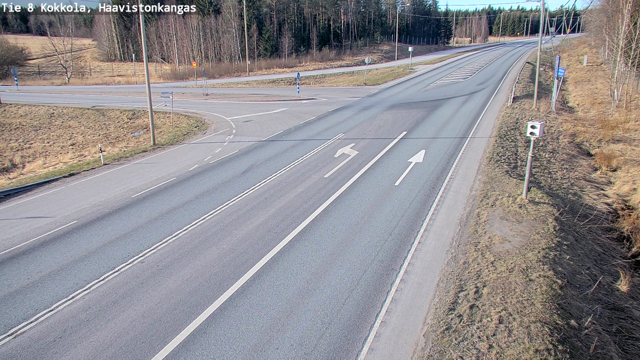 Kelikamerat Kuva Tie 8 Kokkola, Haavistonkangas, Kokkola, Keski-Pohjanmaa