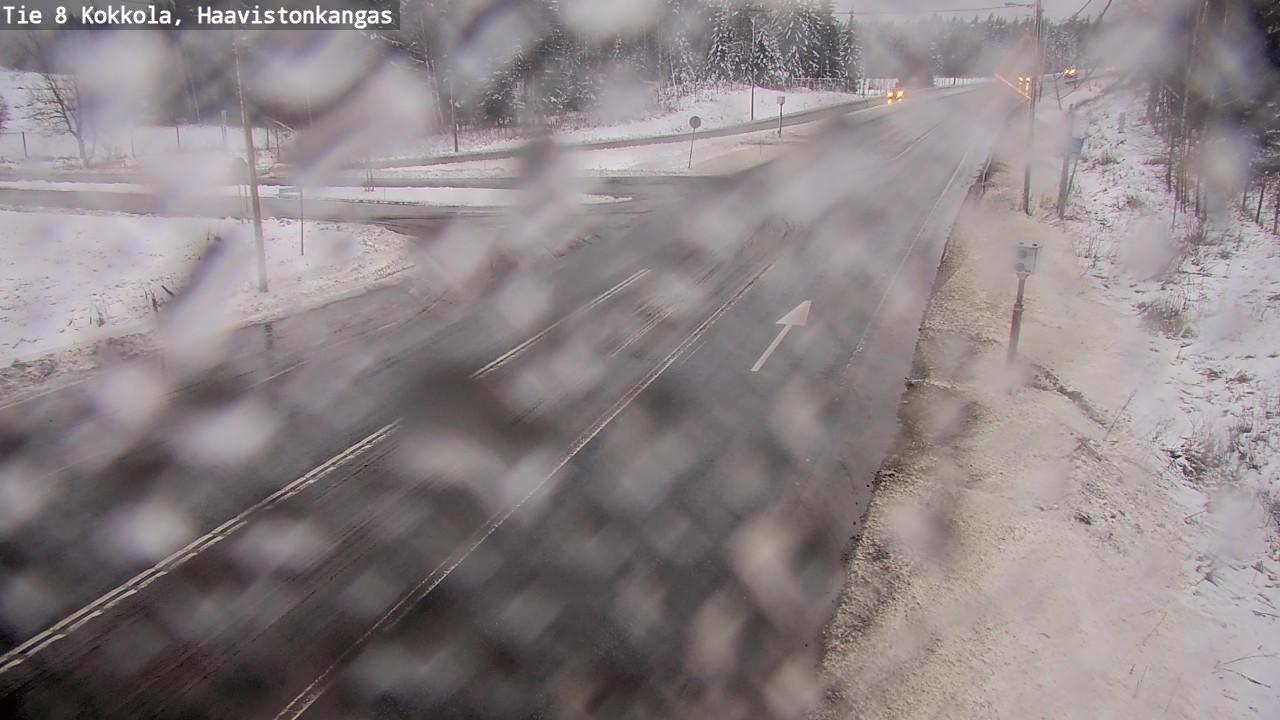 Weather Camera Image Väg 8 Karleby, Haavistonkangas, Kokkola, Keski-Pohjanmaa