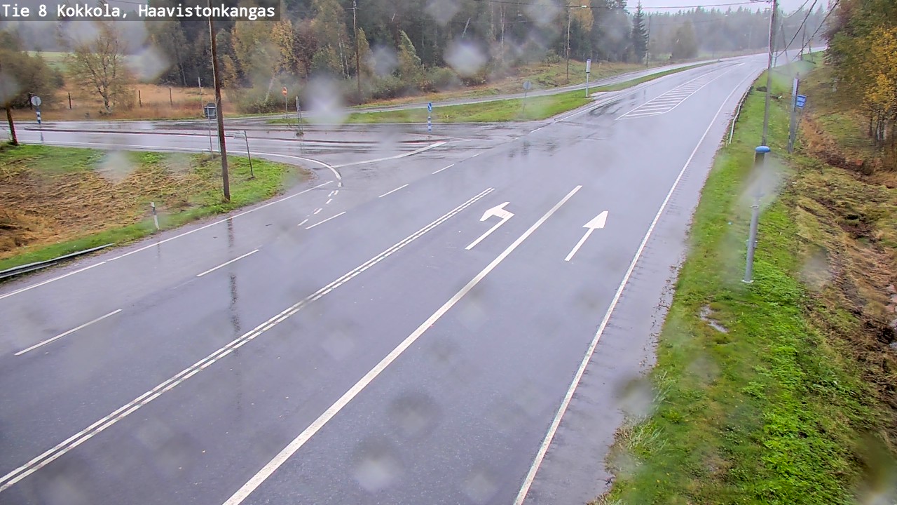 Weather Camera Image Road 8 Kokkola, Haavistonkangas, Kokkola, Keski-Pohjanmaa