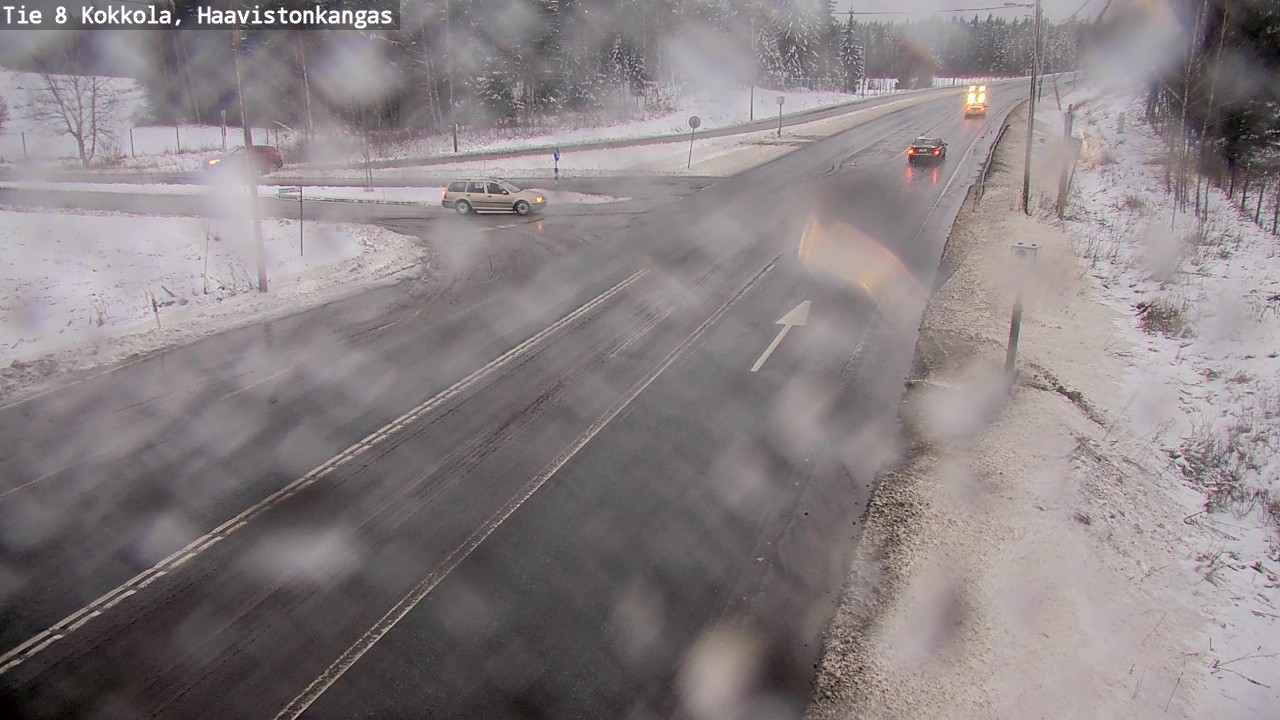 Weather Camera Image Väg 8 Karleby, Haavistonkangas, Kokkola, Keski-Pohjanmaa