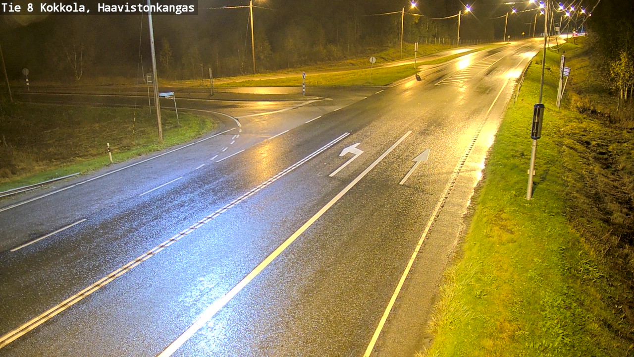 Weather Camera Image Road 8 Kokkola, Haavistonkangas, Kokkola, Keski-Pohjanmaa