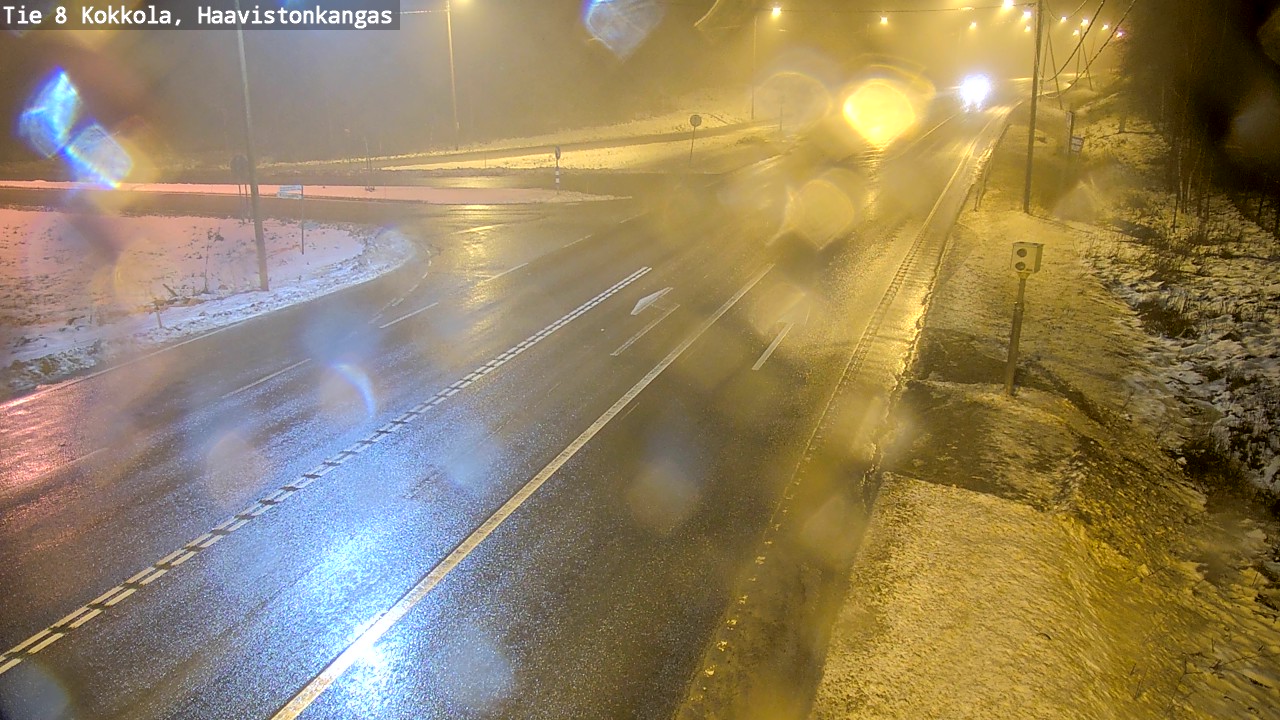 Weather Camera Image Väg 8 Karleby, Haavistonkangas, Kokkola, Keski-Pohjanmaa