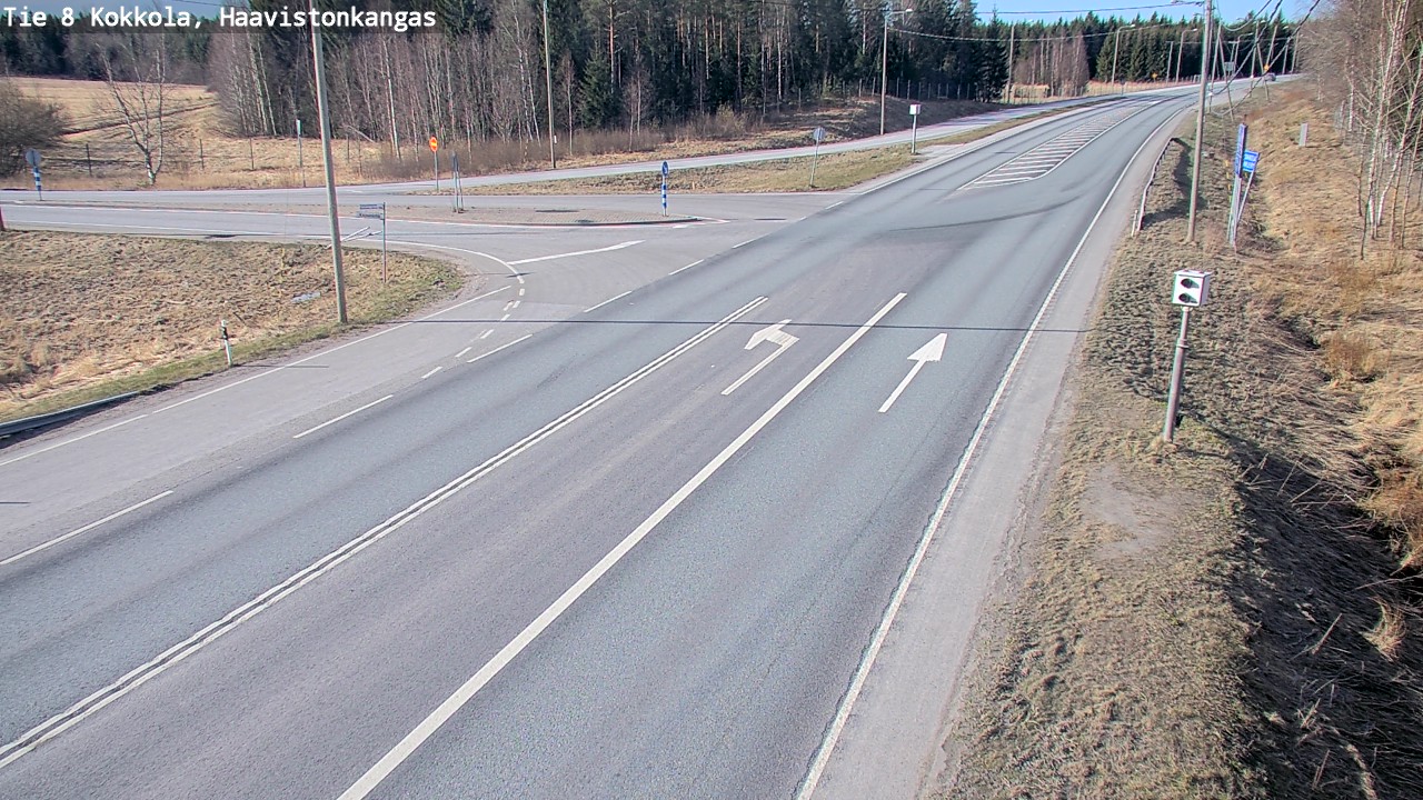 Kelikamerat Kuva Tie 8 Kokkola, Haavistonkangas, Kokkola, Keski-Pohjanmaa
