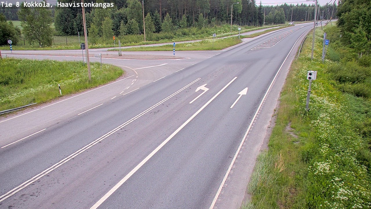 Kelikamerat Kuva Tie 8 Kokkola, Haavistonkangas, Kokkola, Keski-Pohjanmaa