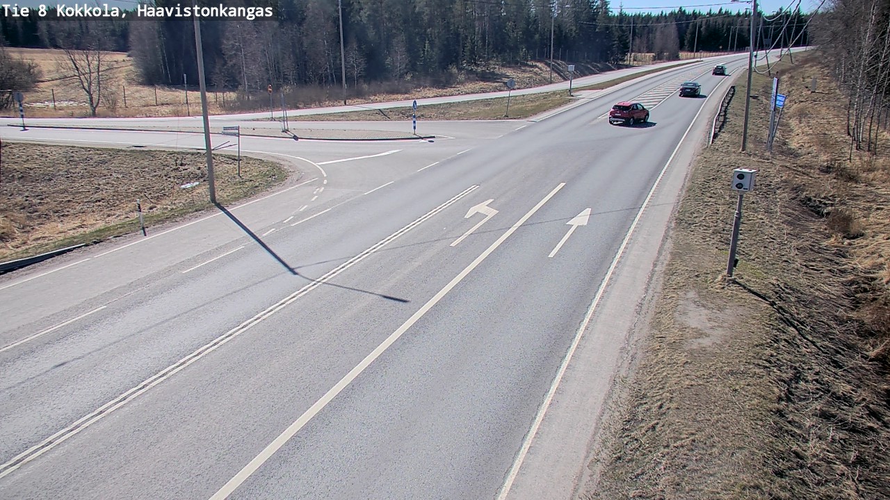 Kelikamerat Kuva Tie 8 Kokkola, Haavistonkangas, Kokkola, Keski-Pohjanmaa