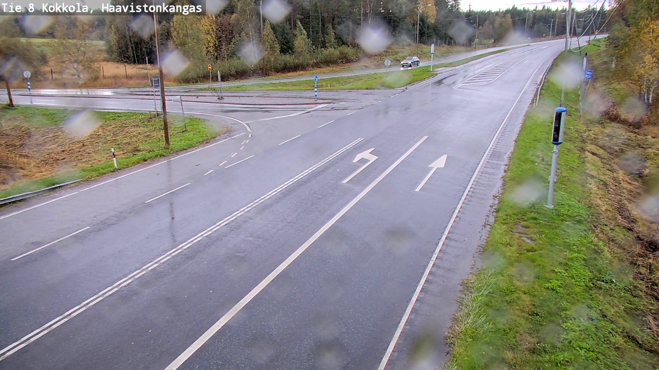 Weather Camera Image Road 8 Kokkola, Haavistonkangas, Kokkola, Keski-Pohjanmaa