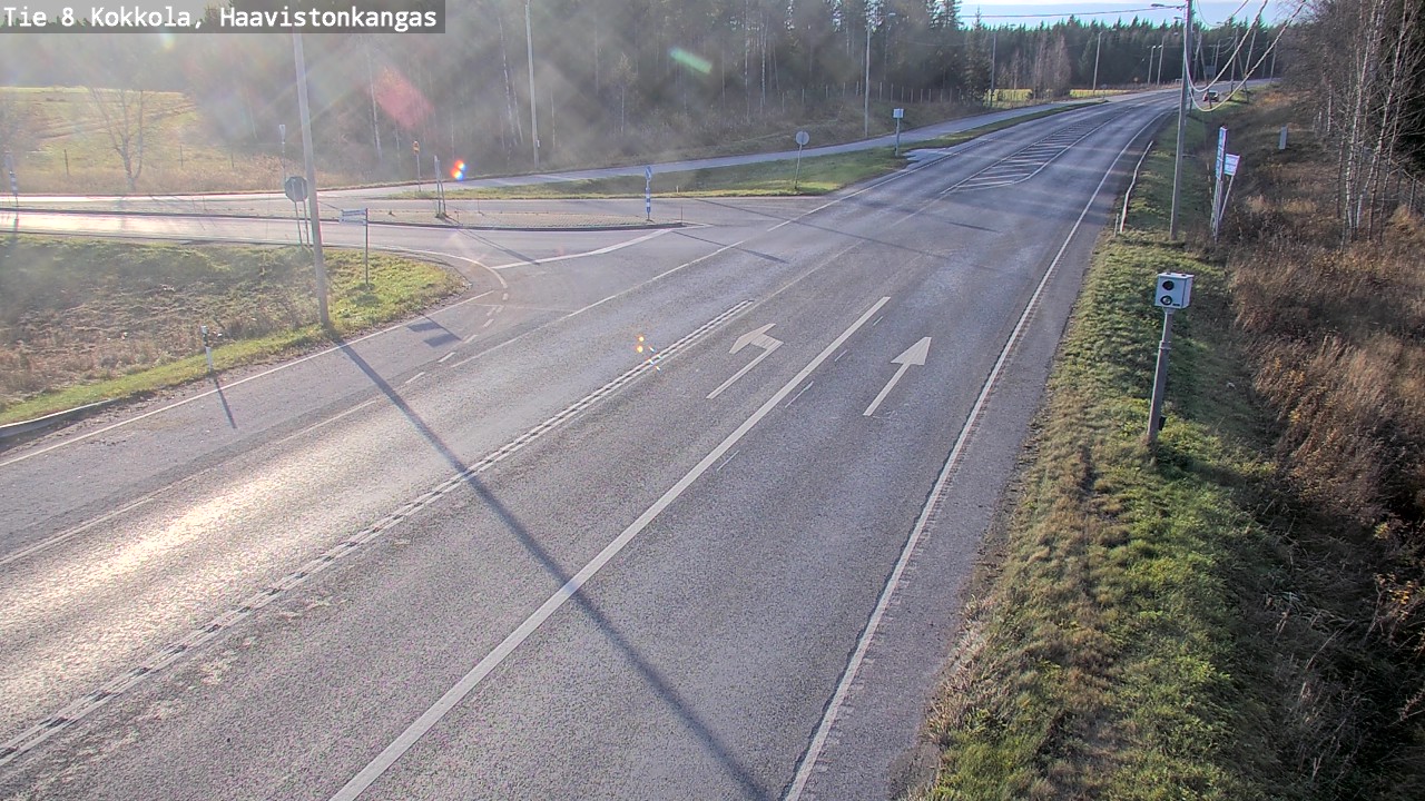 Kelikamerat Kuva Tie 8 Kokkola, Haavistonkangas, Kokkola, Keski-Pohjanmaa