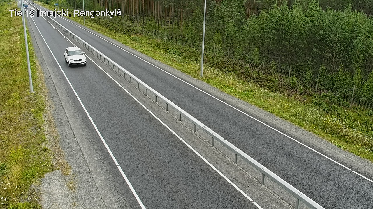 Weather Camera Image Road 19 Ilmajoki, Rengonkylä, Ilmajoki, Etelä-Pohjanmaa