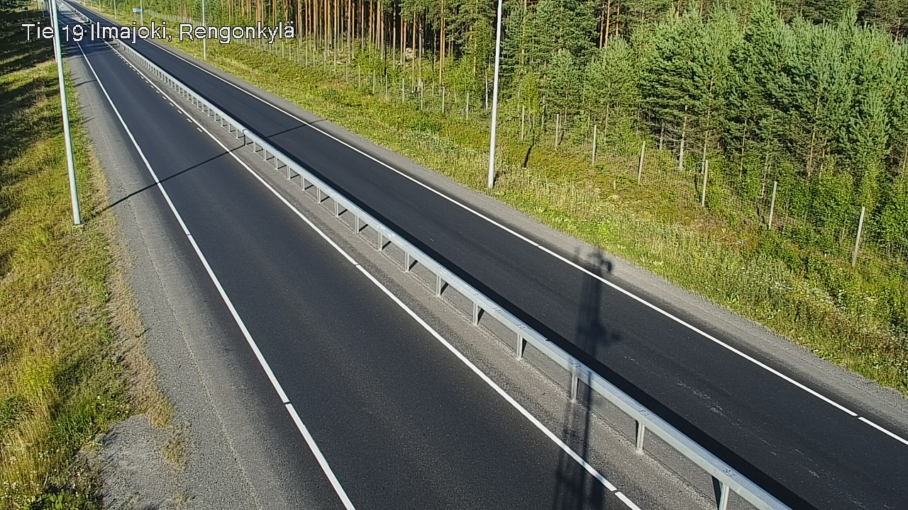 Weather Camera Image Road 19 Ilmajoki, Rengonkylä, Ilmajoki, Etelä-Pohjanmaa