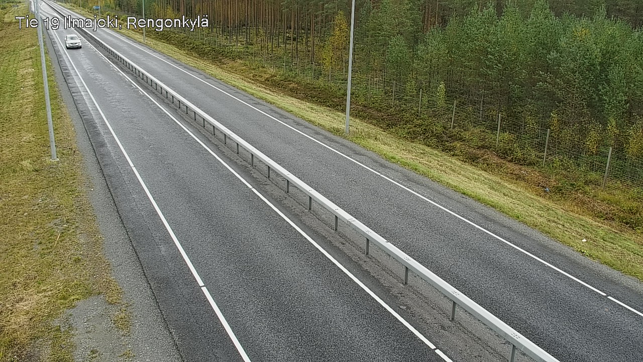 Weather Camera Image Road 19 Ilmajoki, Rengonkylä, Ilmajoki, Etelä-Pohjanmaa