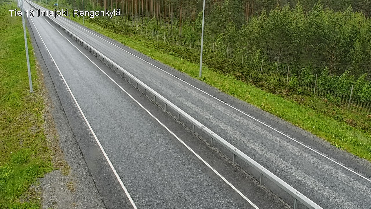Weather Camera Image Road 19 Ilmajoki, Rengonkylä, Ilmajoki, Etelä-Pohjanmaa