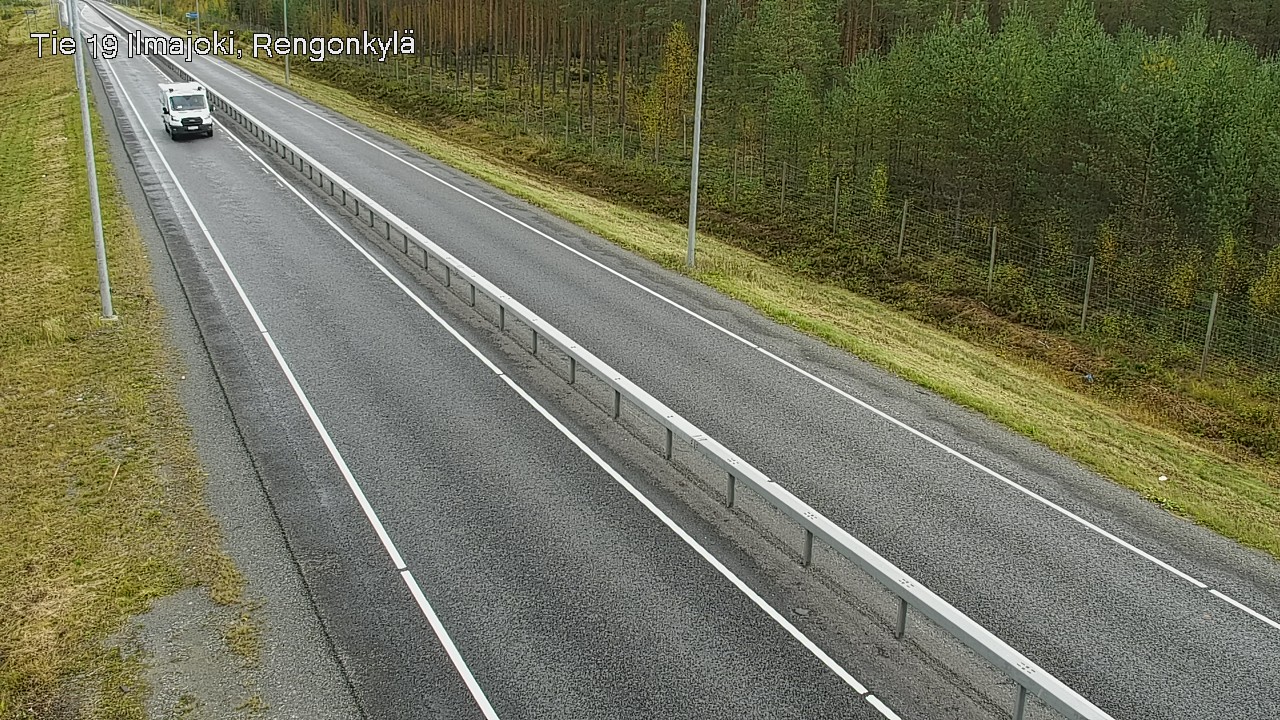 Weather Camera Image Road 19 Ilmajoki, Rengonkylä, Ilmajoki, Etelä-Pohjanmaa