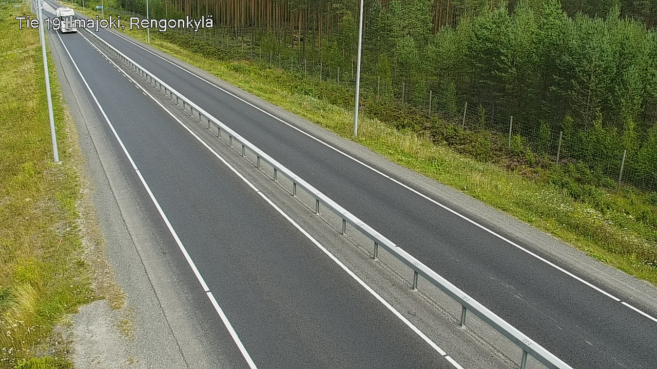Weather Camera Image Road 19 Ilmajoki, Rengonkylä, Ilmajoki, Etelä-Pohjanmaa