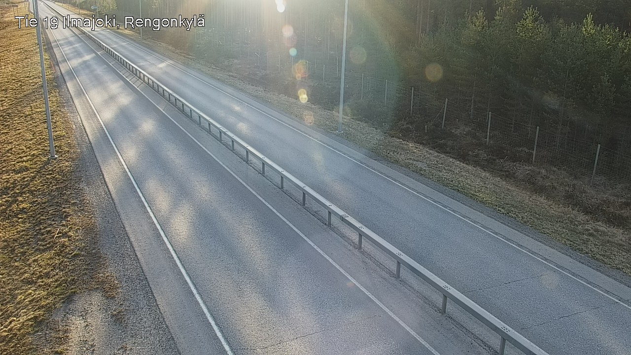 Weather Camera Image Road 19 Ilmajoki, Rengonkylä, Ilmajoki, Etelä-Pohjanmaa