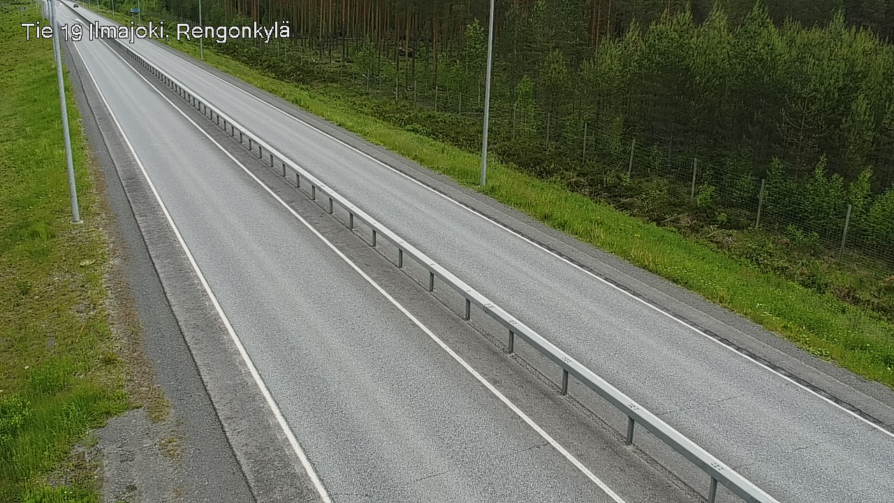Weather Camera Image Road 19 Ilmajoki, Rengonkylä, Ilmajoki, Etelä-Pohjanmaa