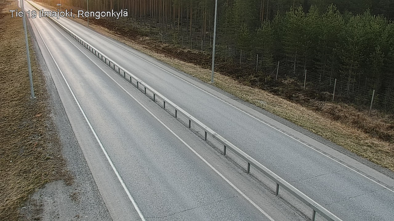 Weather Camera Image Road 19 Ilmajoki, Rengonkylä, Ilmajoki, Etelä-Pohjanmaa