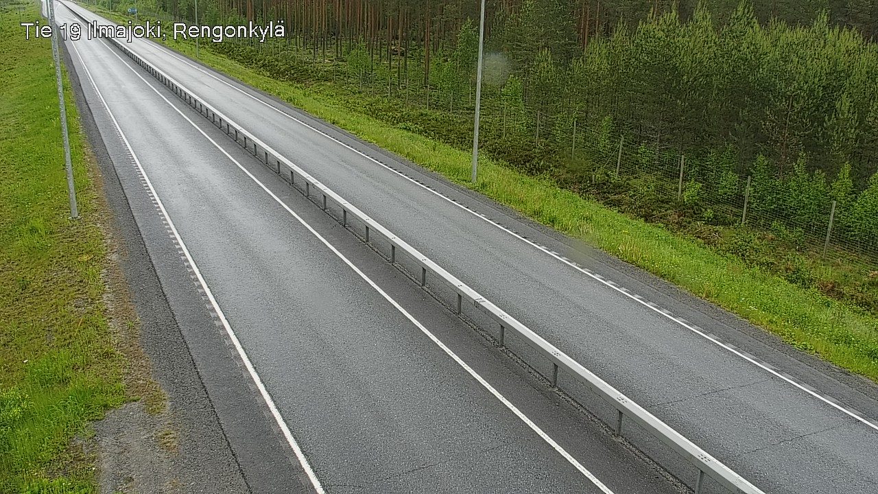 Weather Camera Image Road 19 Ilmajoki, Rengonkylä, Ilmajoki, Etelä-Pohjanmaa