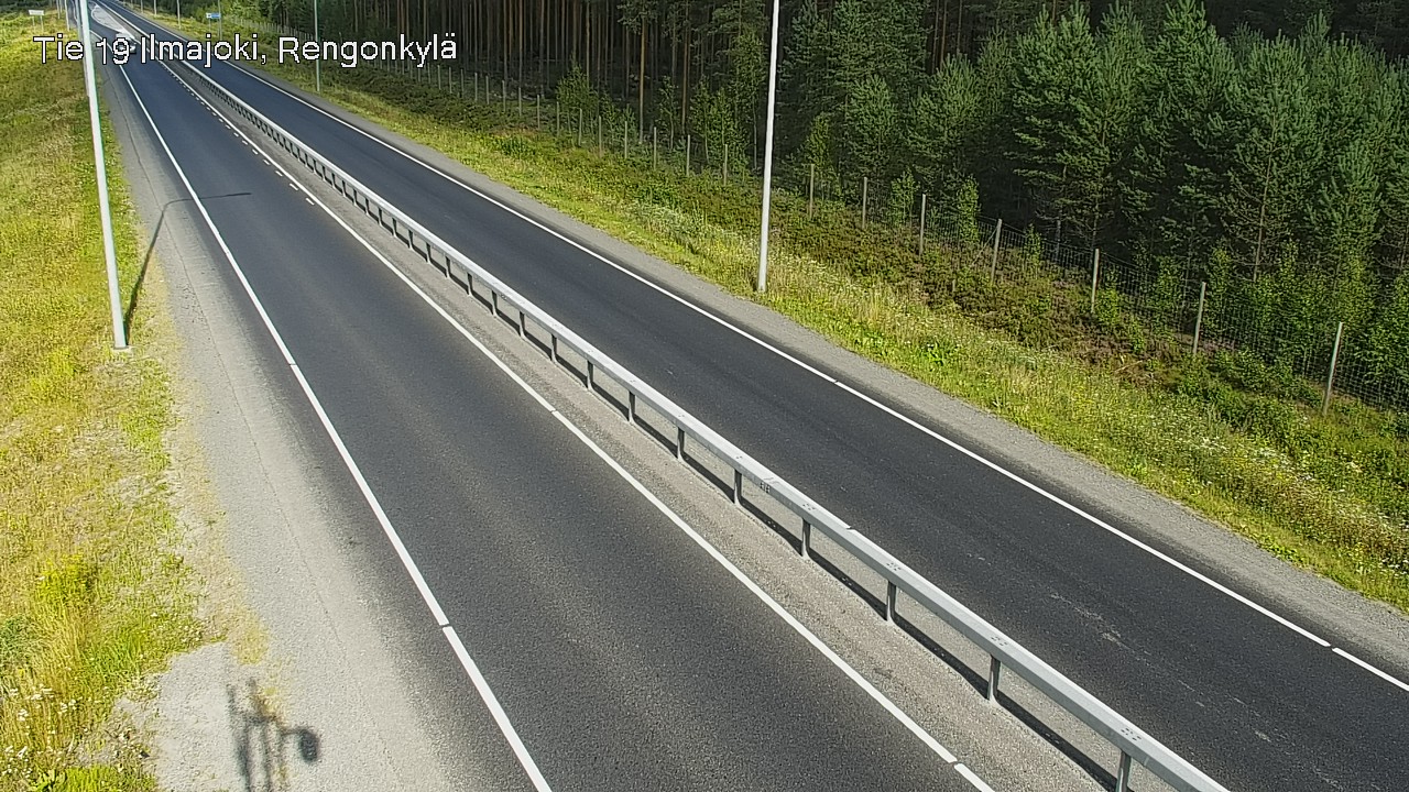 Weather Camera Image Road 19 Ilmajoki, Rengonkylä, Ilmajoki, Etelä-Pohjanmaa