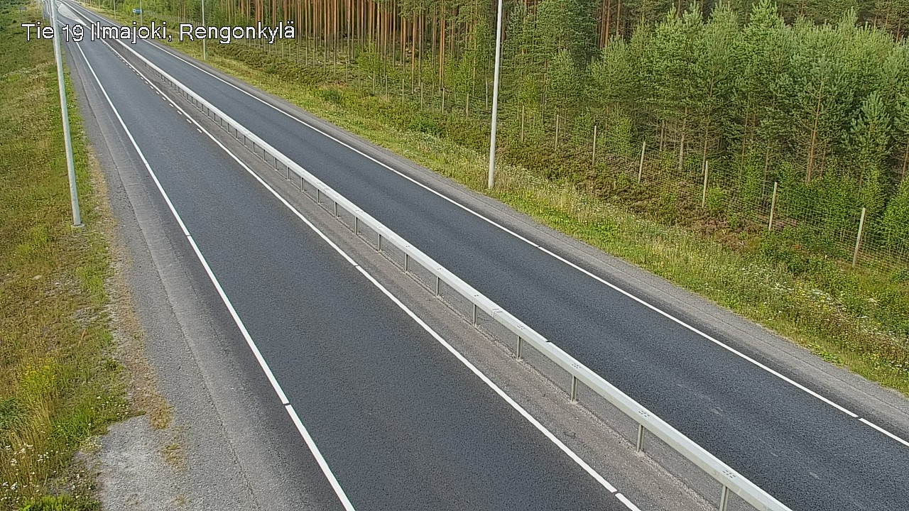 Weather Camera Image Road 19 Ilmajoki, Rengonkylä, Ilmajoki, Etelä-Pohjanmaa