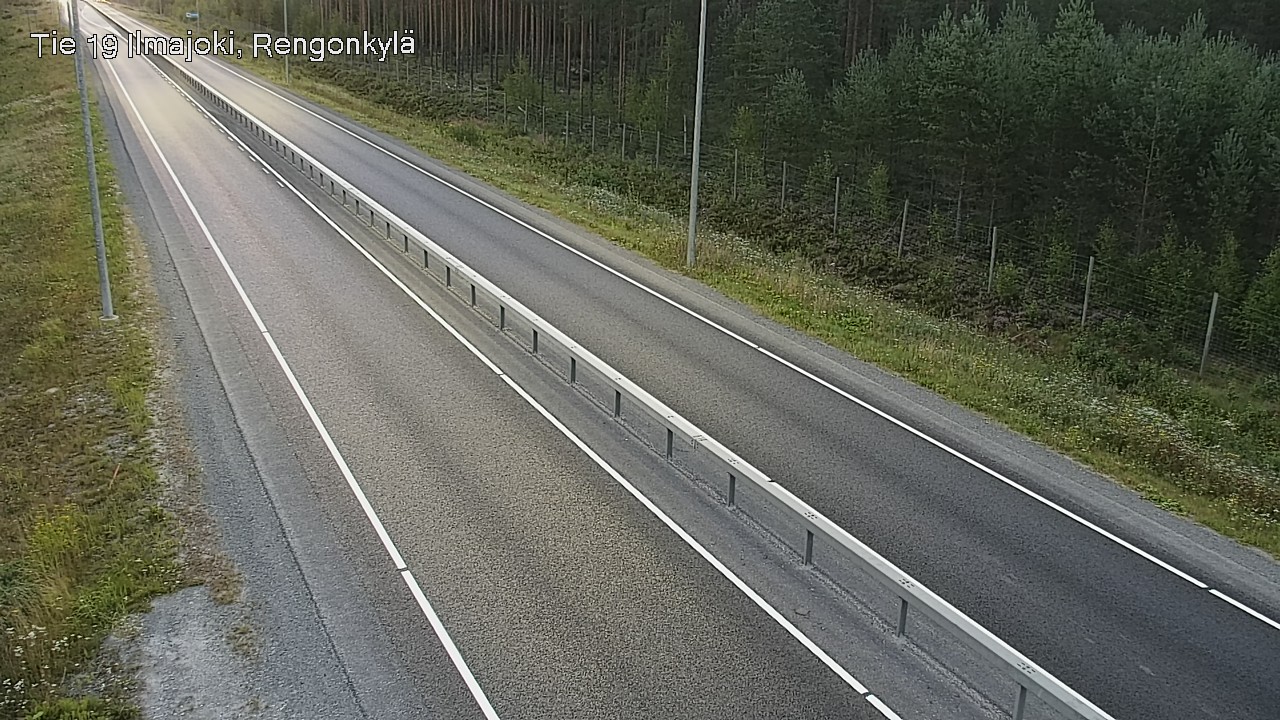 Weather Camera Image Road 19 Ilmajoki, Rengonkylä, Ilmajoki, Etelä-Pohjanmaa