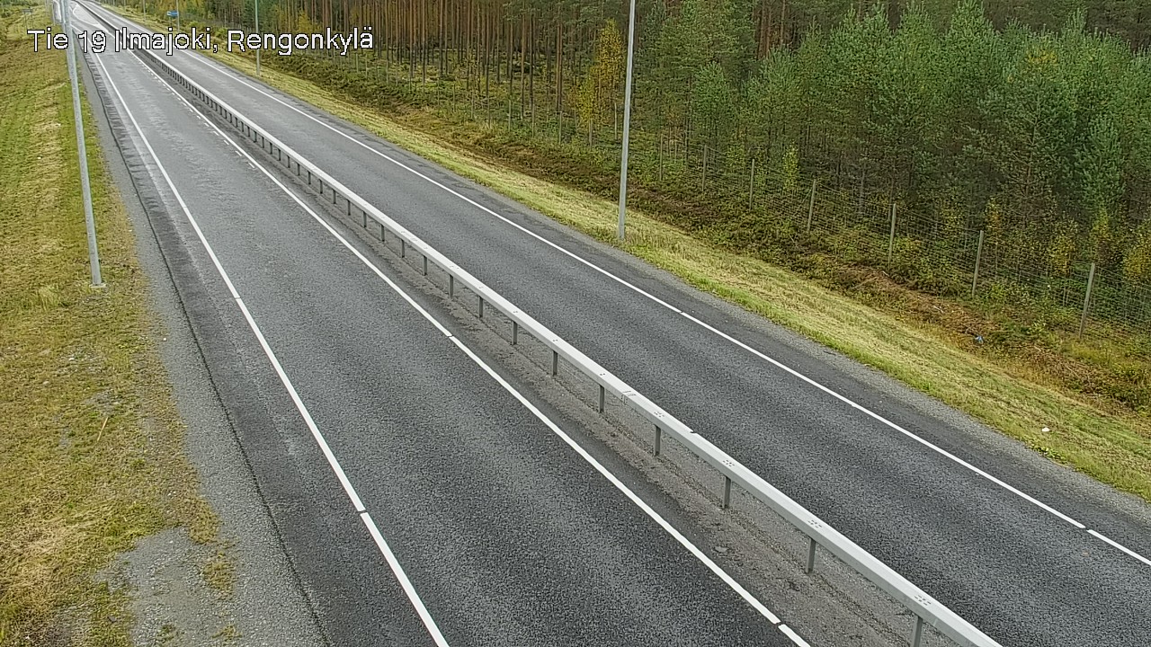 Weather Camera Image Road 19 Ilmajoki, Rengonkylä, Ilmajoki, Etelä-Pohjanmaa