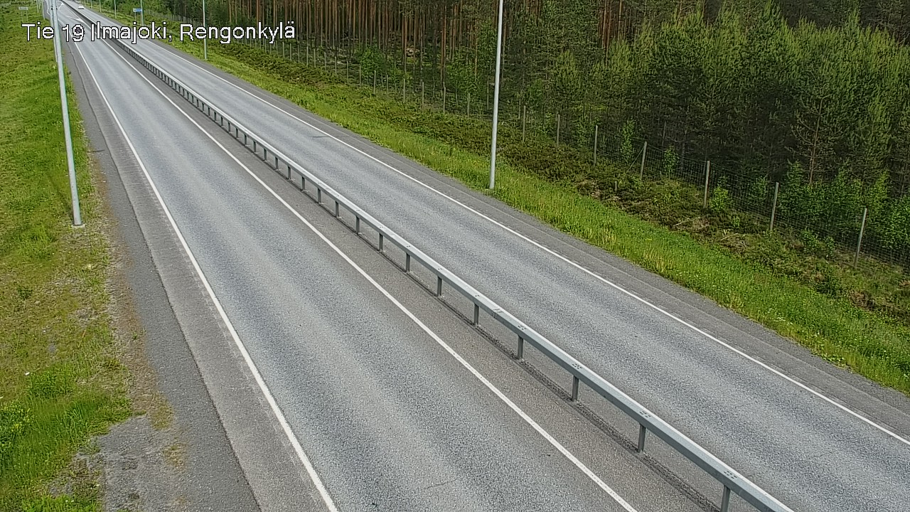Weather Camera Image Road 19 Ilmajoki, Rengonkylä, Ilmajoki, Etelä-Pohjanmaa