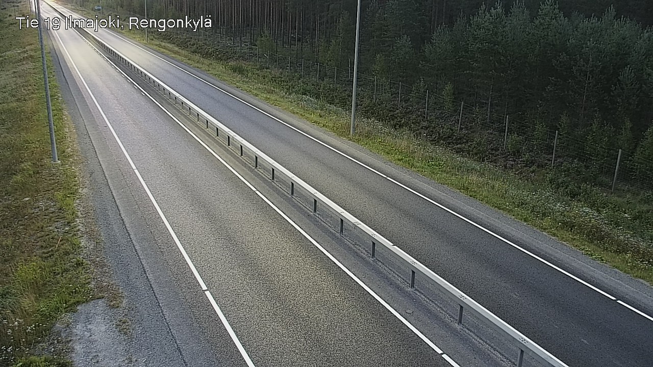 Weather Camera Image Road 19 Ilmajoki, Rengonkylä, Ilmajoki, Etelä-Pohjanmaa