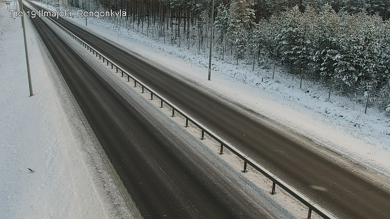 Weather Camera Image Road 19 Ilmajoki, Rengonkylä, Ilmajoki, Etelä-Pohjanmaa