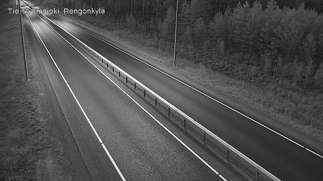 Weather Camera Image Road 19 Ilmajoki, Rengonkylä, Ilmajoki, Etelä-Pohjanmaa