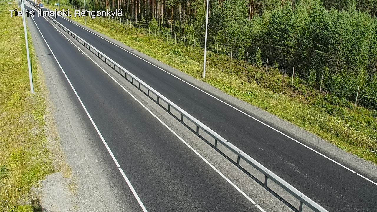 Weather Camera Image Road 19 Ilmajoki, Rengonkylä, Ilmajoki, Etelä-Pohjanmaa