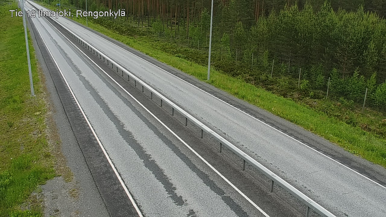Weather Camera Image Road 19 Ilmajoki, Rengonkylä, Ilmajoki, Etelä-Pohjanmaa
