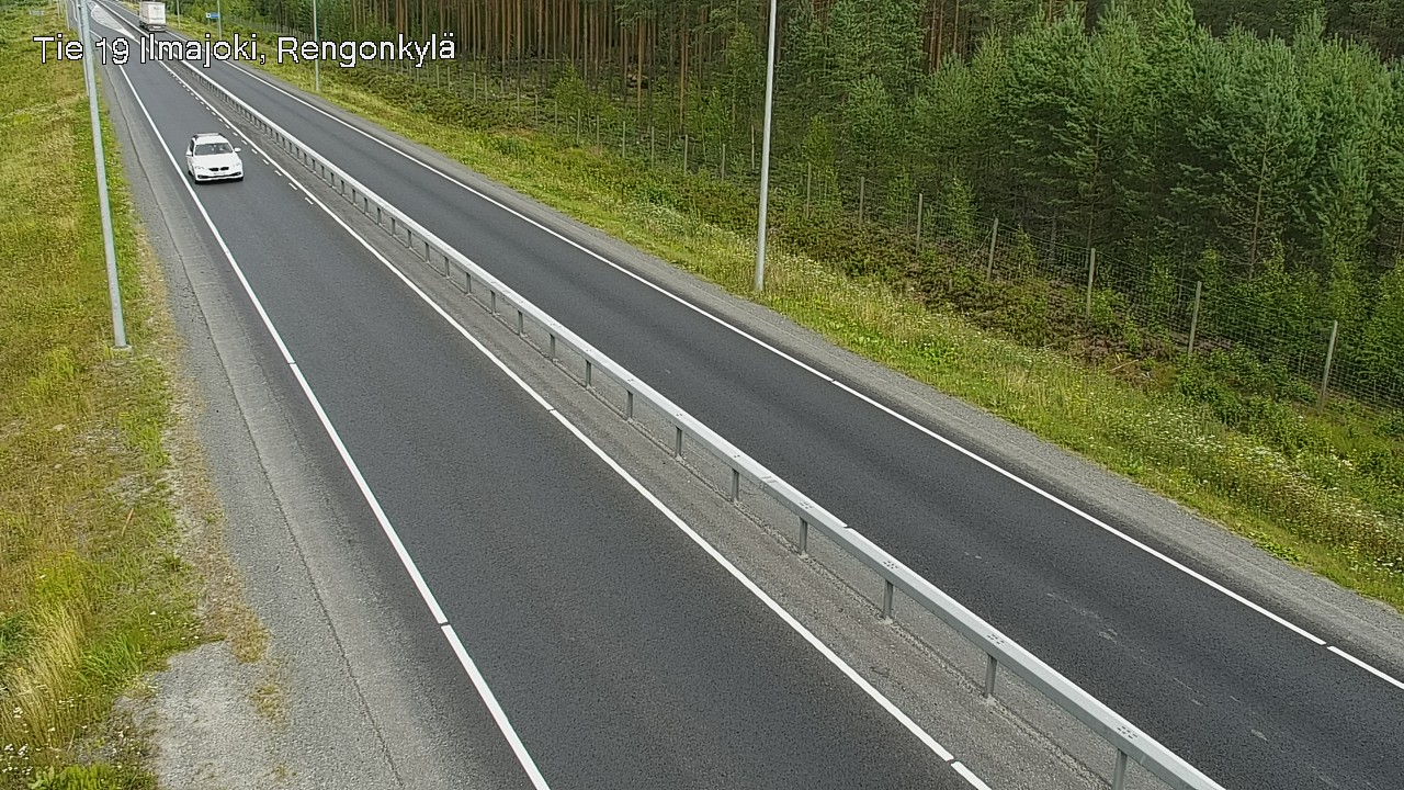 Weather Camera Image Road 19 Ilmajoki, Rengonkylä, Ilmajoki, Etelä-Pohjanmaa