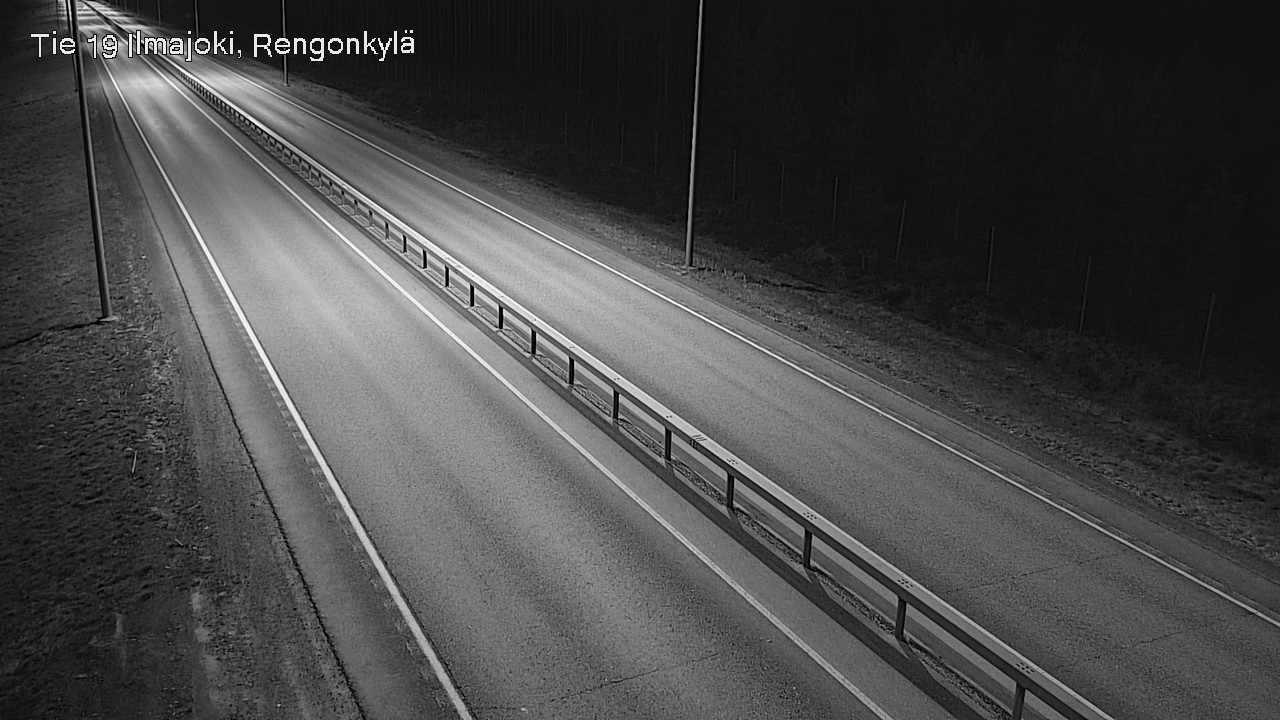 Weather Camera Image Väg 19 Ilmola, Rengonkylä, Ilmajoki, Etelä-Pohjanmaa