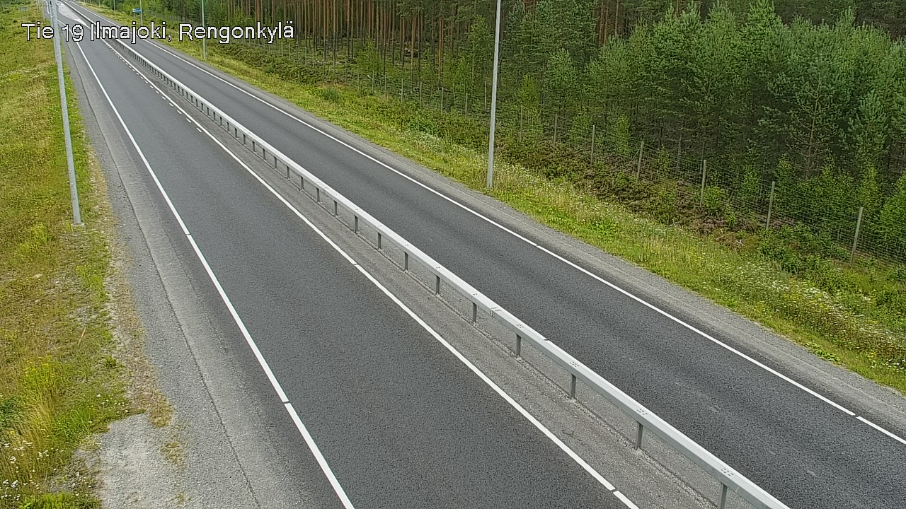 Weather Camera Image Road 19 Ilmajoki, Rengonkylä, Ilmajoki, Etelä-Pohjanmaa