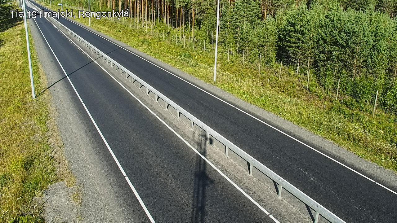 Weather Camera Image Road 19 Ilmajoki, Rengonkylä, Ilmajoki, Etelä-Pohjanmaa