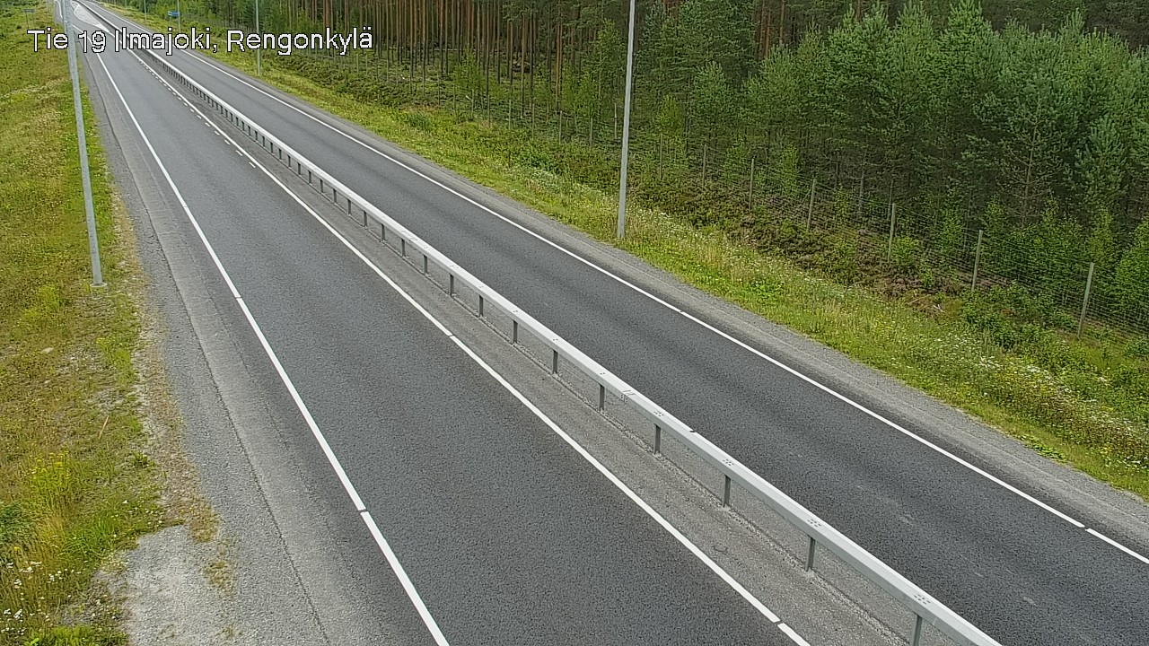 Weather Camera Image Road 19 Ilmajoki, Rengonkylä, Ilmajoki, Etelä-Pohjanmaa