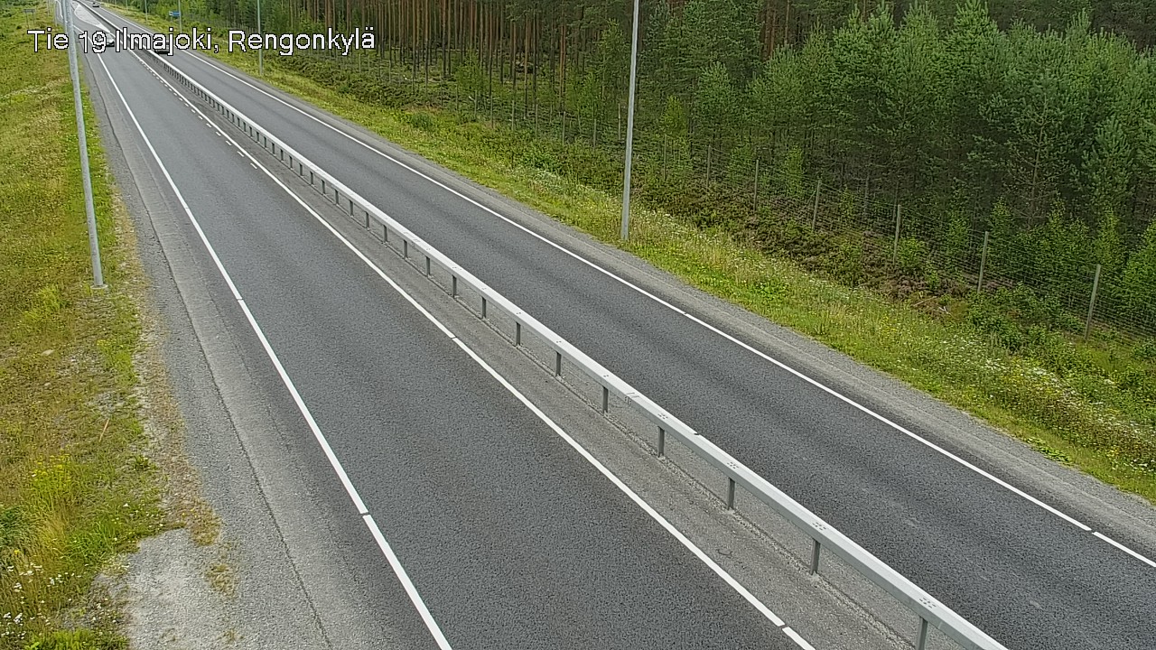Weather Camera Image Road 19 Ilmajoki, Rengonkylä, Ilmajoki, Etelä-Pohjanmaa