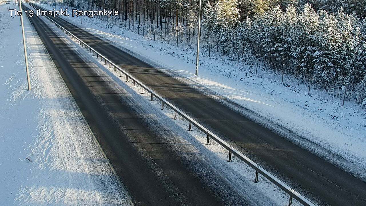 Weather Camera Image Road 19 Ilmajoki, Rengonkylä, Ilmajoki, Etelä-Pohjanmaa