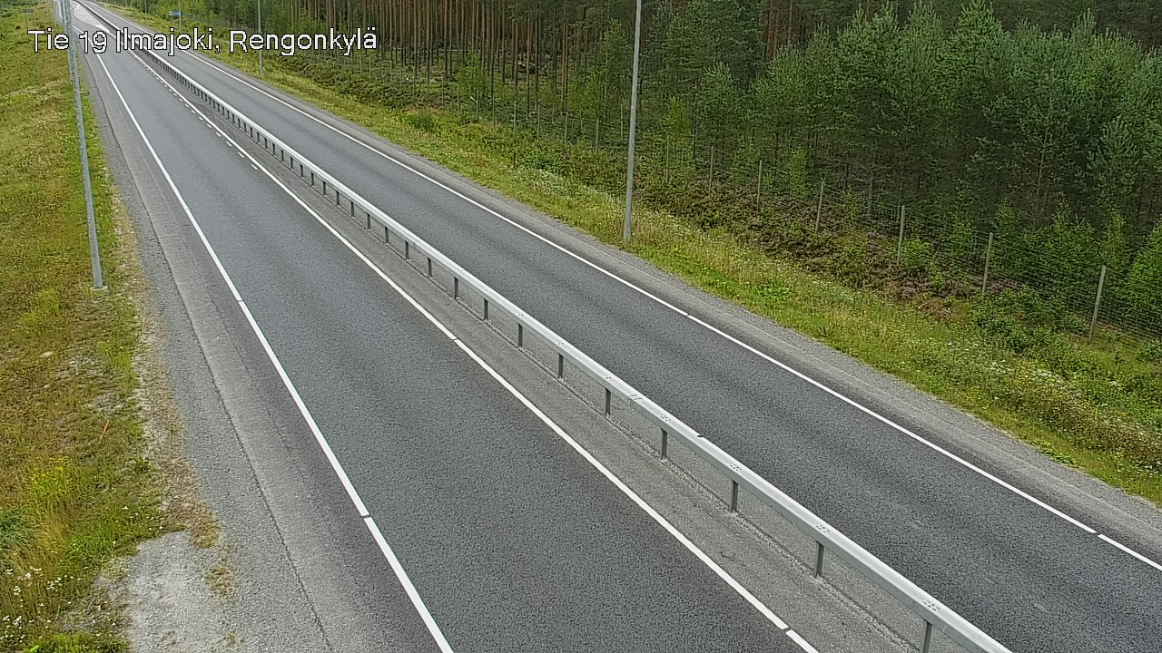 Weather Camera Image Road 19 Ilmajoki, Rengonkylä, Ilmajoki, Etelä-Pohjanmaa