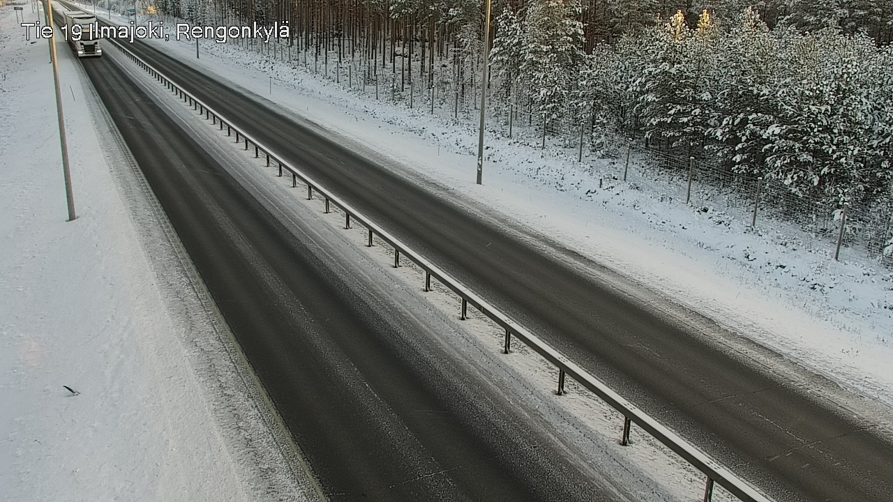 Weather Camera Image Road 19 Ilmajoki, Rengonkylä, Ilmajoki, Etelä-Pohjanmaa