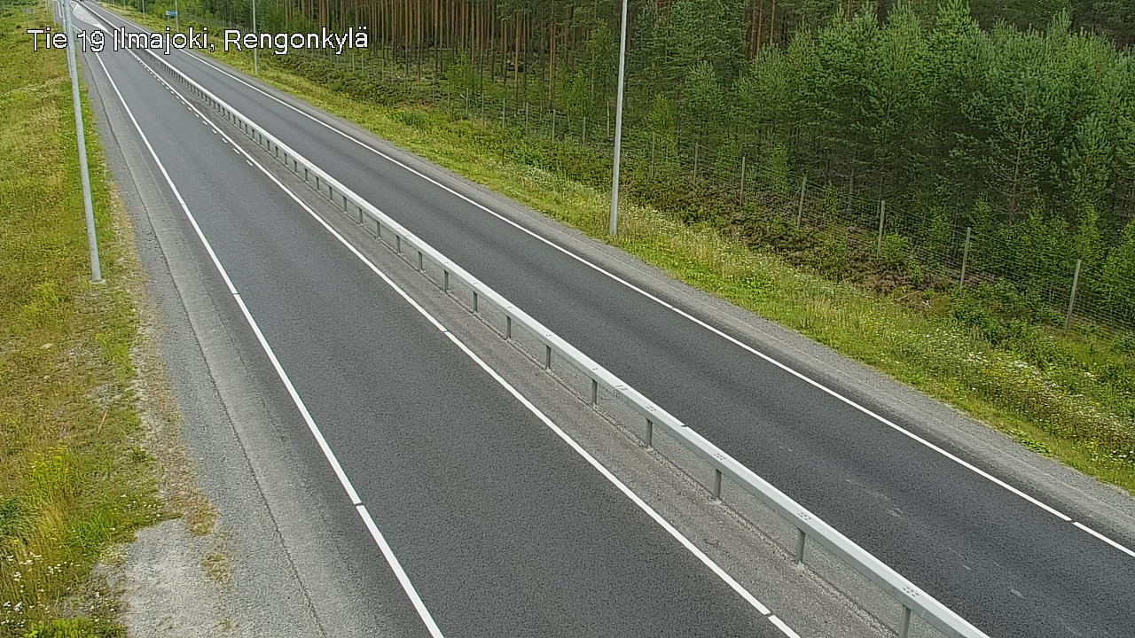 Weather Camera Image Road 19 Ilmajoki, Rengonkylä, Ilmajoki, Etelä-Pohjanmaa