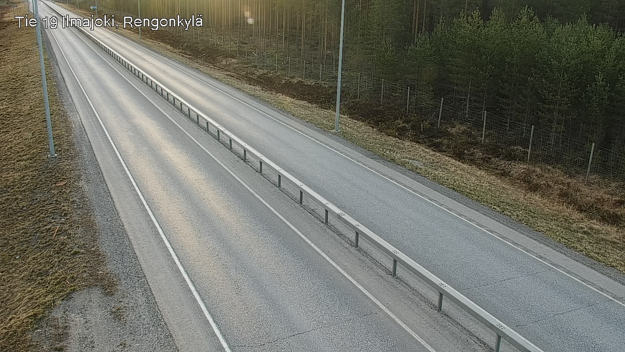 Weather Camera Image Road 19 Ilmajoki, Rengonkylä, Ilmajoki, Etelä-Pohjanmaa