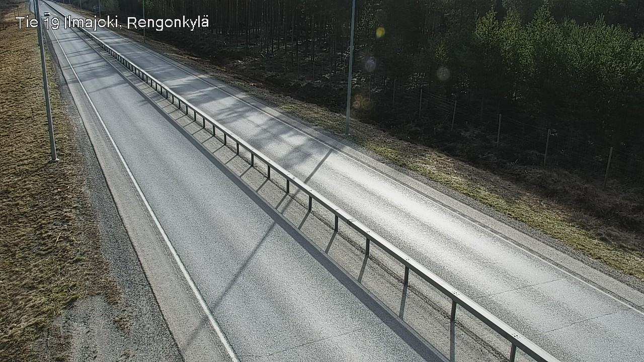 Weather Camera Image Road 19 Ilmajoki, Rengonkylä, Ilmajoki, Etelä-Pohjanmaa