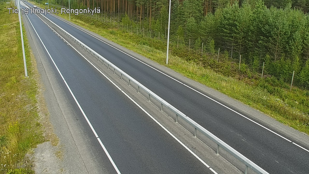 Weather Camera Image Road 19 Ilmajoki, Rengonkylä, Ilmajoki, Etelä-Pohjanmaa