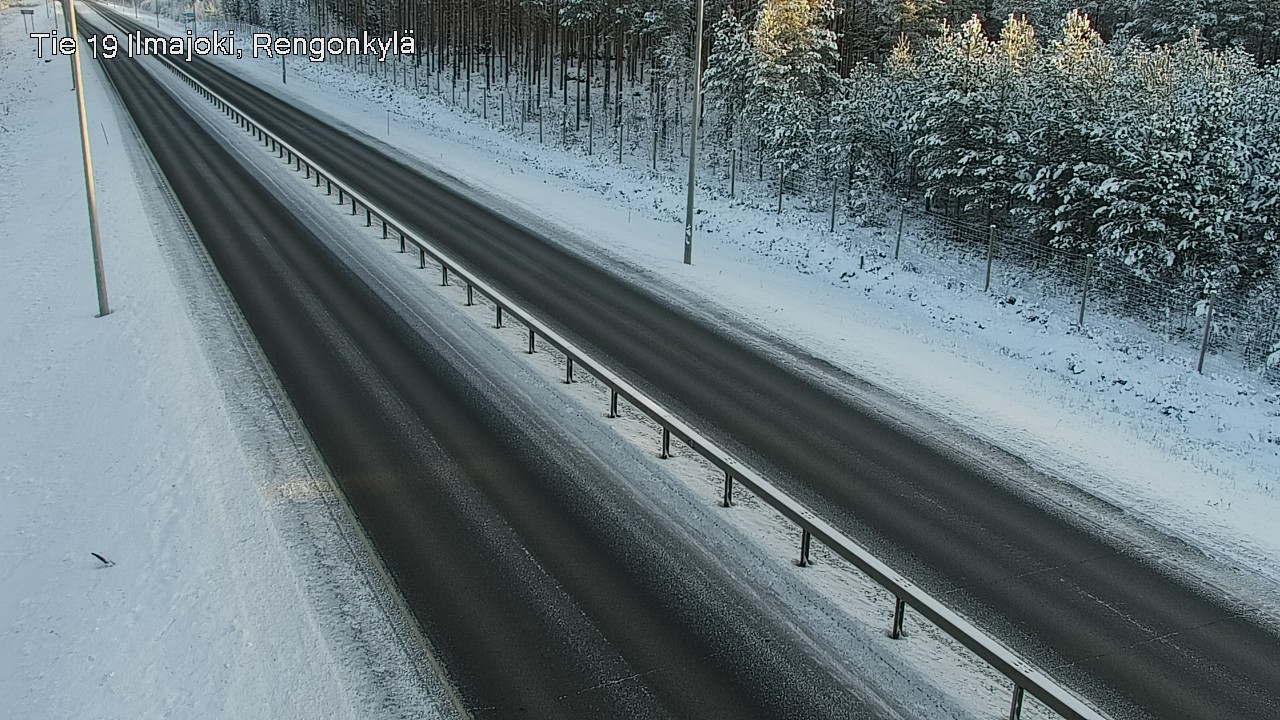 Weather Camera Image Road 19 Ilmajoki, Rengonkylä, Ilmajoki, Etelä-Pohjanmaa