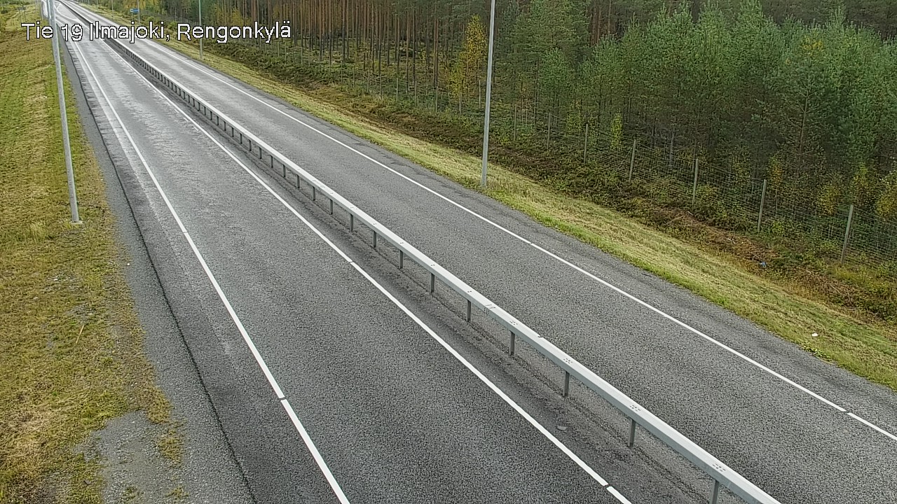 Weather Camera Image Road 19 Ilmajoki, Rengonkylä, Ilmajoki, Etelä-Pohjanmaa