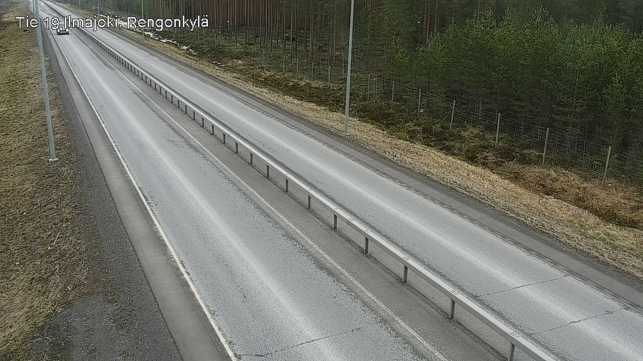 Weather Camera Image Road 19 Ilmajoki, Rengonkylä, Ilmajoki, Etelä-Pohjanmaa