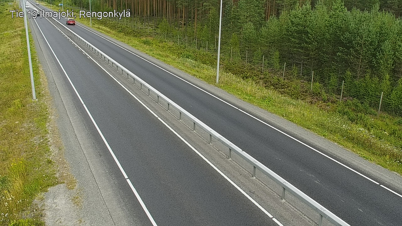 Weather Camera Image Road 19 Ilmajoki, Rengonkylä, Ilmajoki, Etelä-Pohjanmaa