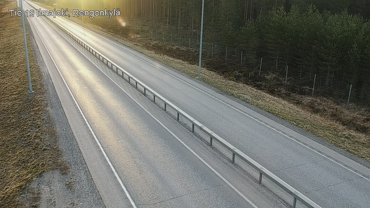 Weather Camera Image Road 19 Ilmajoki, Rengonkylä, Ilmajoki, Etelä-Pohjanmaa
