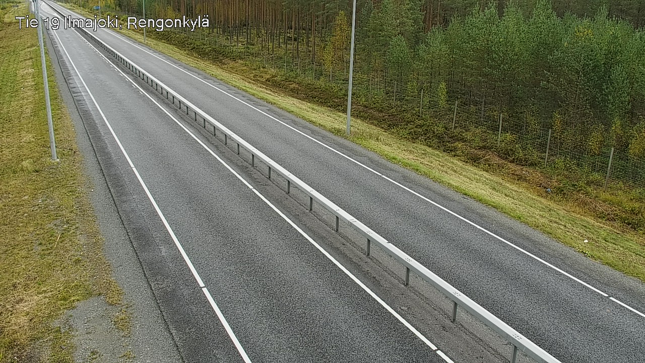 Weather Camera Image Road 19 Ilmajoki, Rengonkylä, Ilmajoki, Etelä-Pohjanmaa